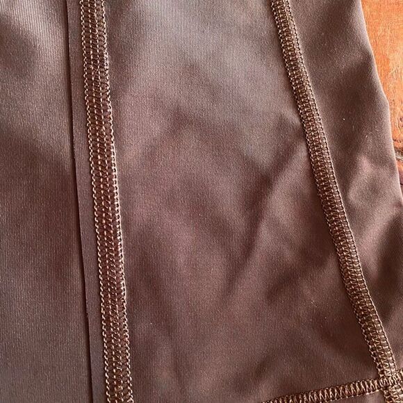 Athleta Vitality Ribbed Tank Top Racerback Mocha Brown Size M - Picture 7 of 16